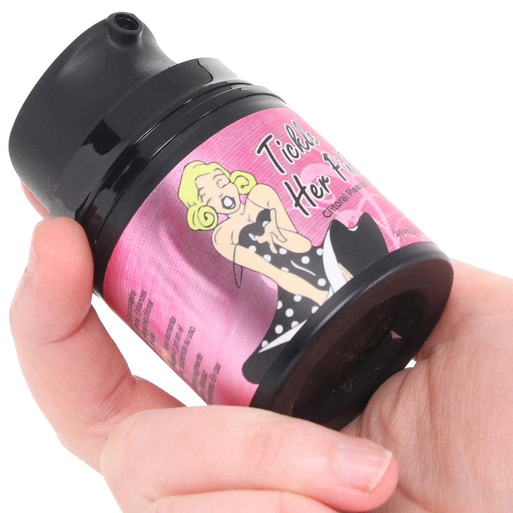 Tickle Her Pink Clitoral Pleasure Gel Pump in 1oz/30ml - Image 4