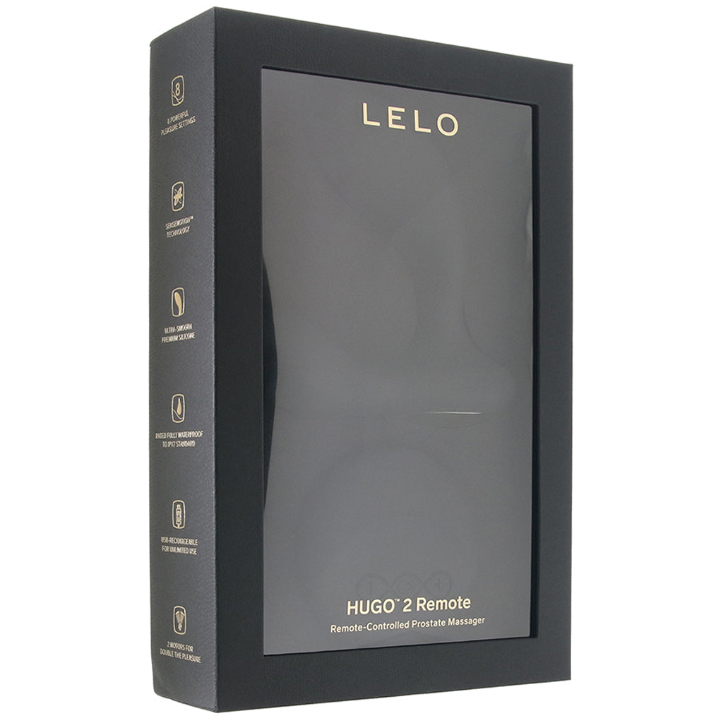 Lelo Hugo 2 Remote Control Prostate Massager in Black - Image 6