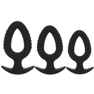 Master Series Pop Plugs 3 Piece Anal Trainer Kit