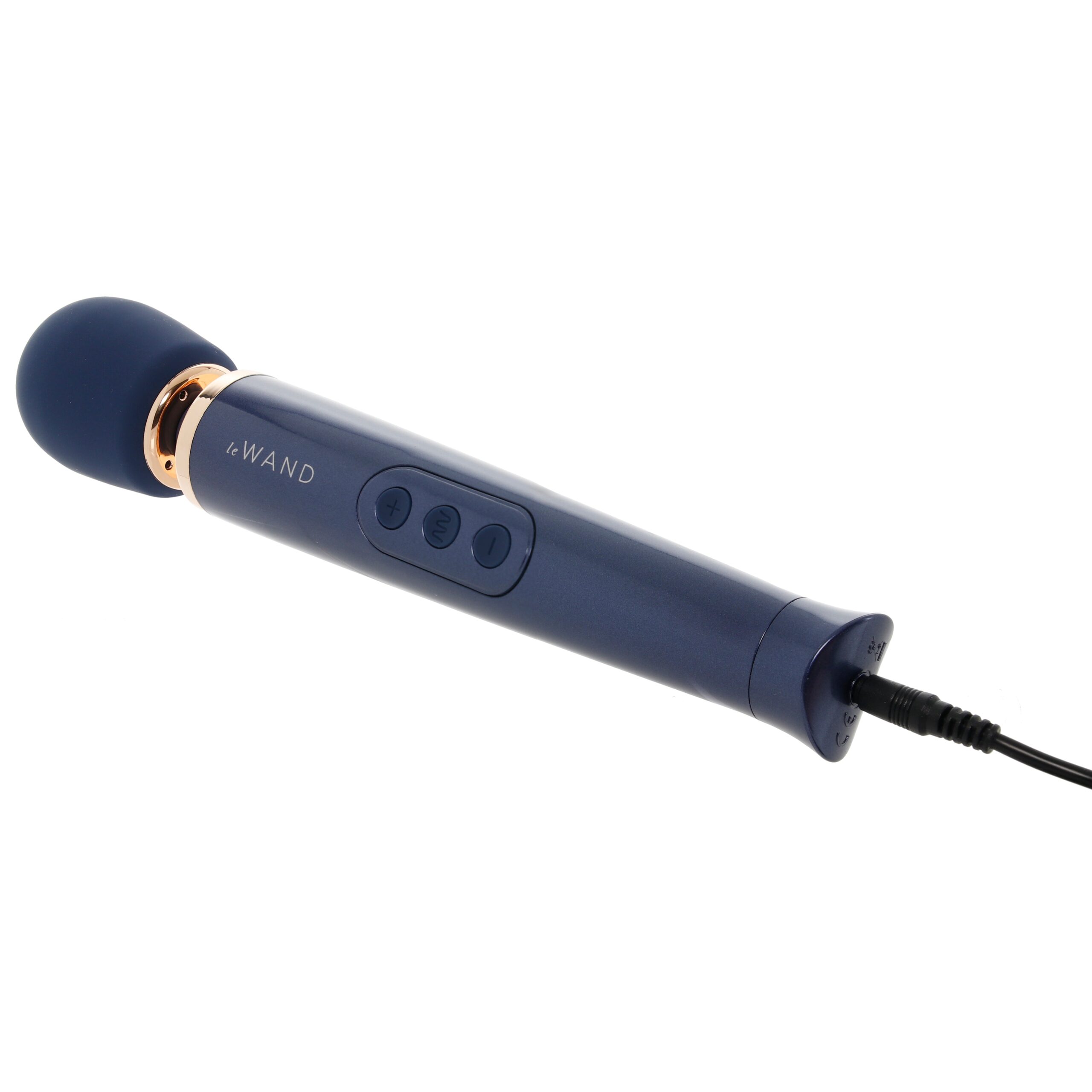 Le Wand Petite Vibrating Wand Massager in Navy - Image 7