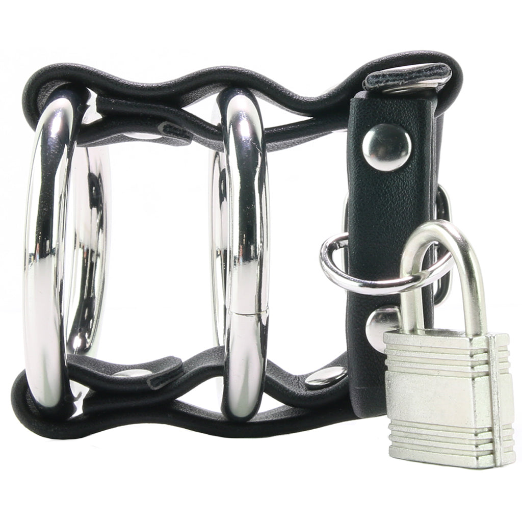 Double Metal C-Ring with Locking Ball Strap - Image 3