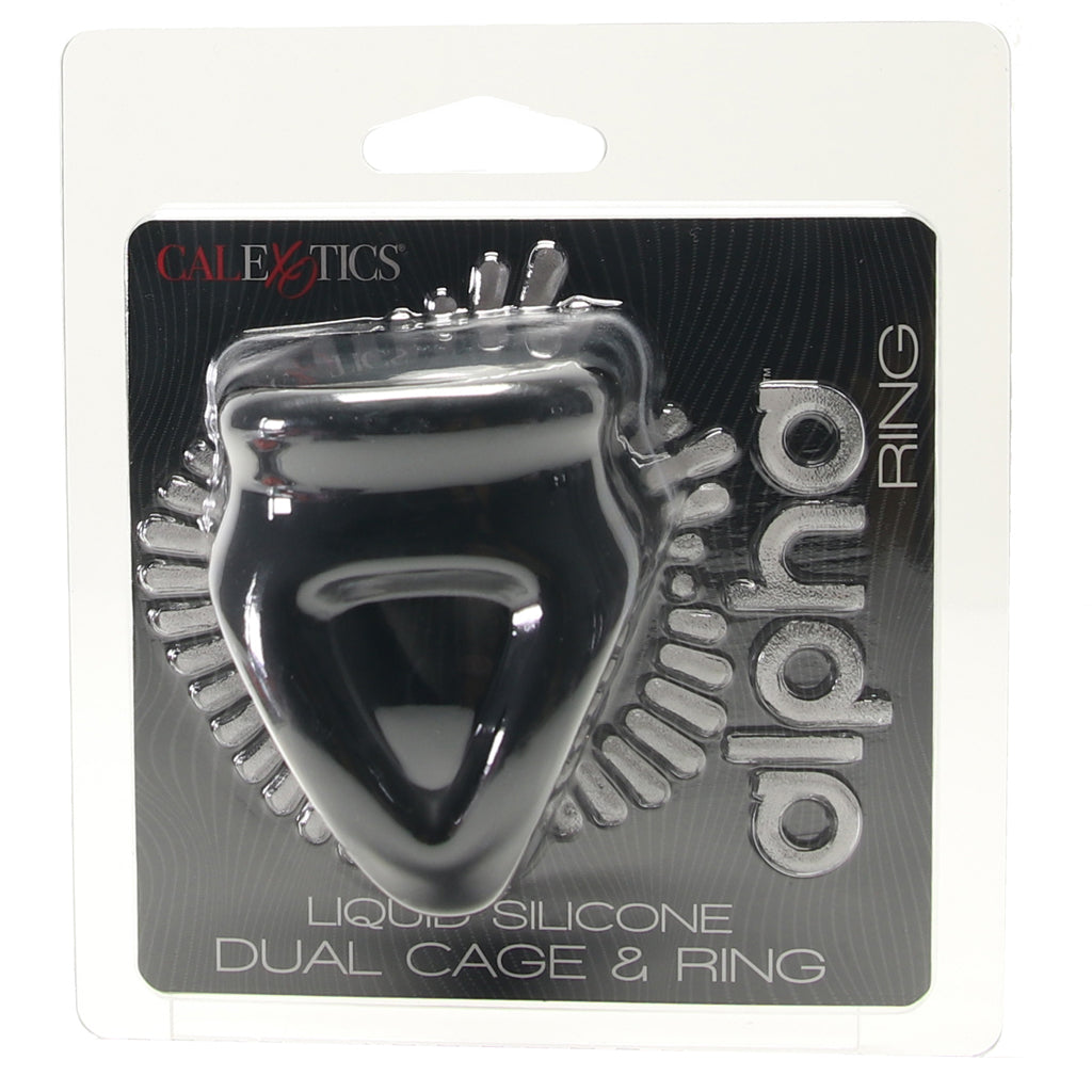 Alpha Dual Liquid Silicone Cage & Ring - Image 6