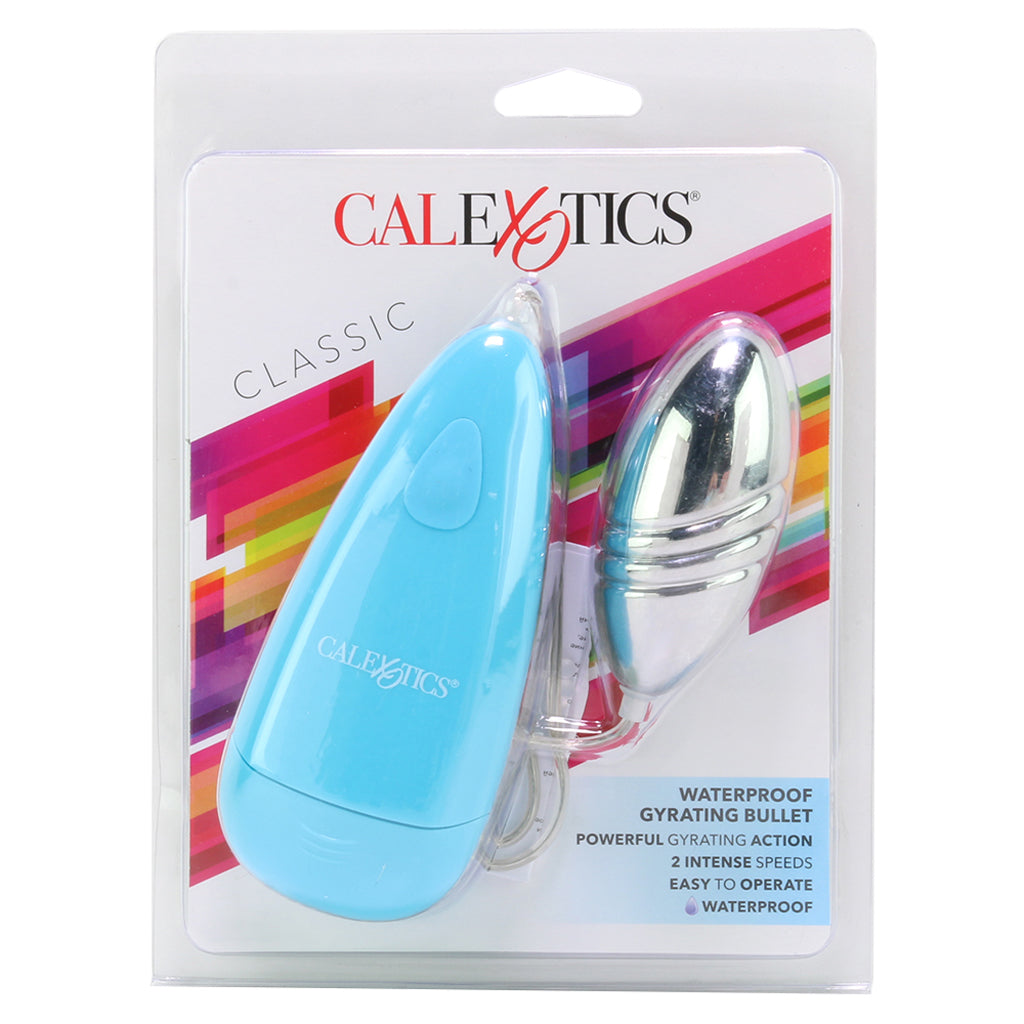 Classic Waterproof Gyrating Bullet Vibe in Blue - Image 6