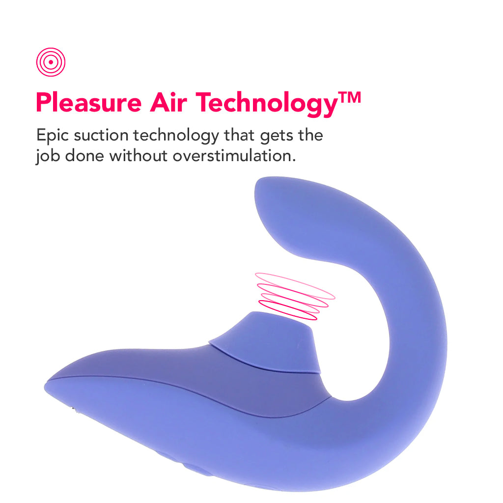 Womanizer Blend Dual Stimulator in Blue - Image 3