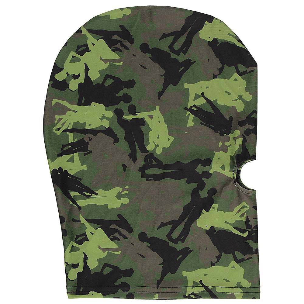 Ouch! Army Themed Mask with Mouth Opening - Image 3