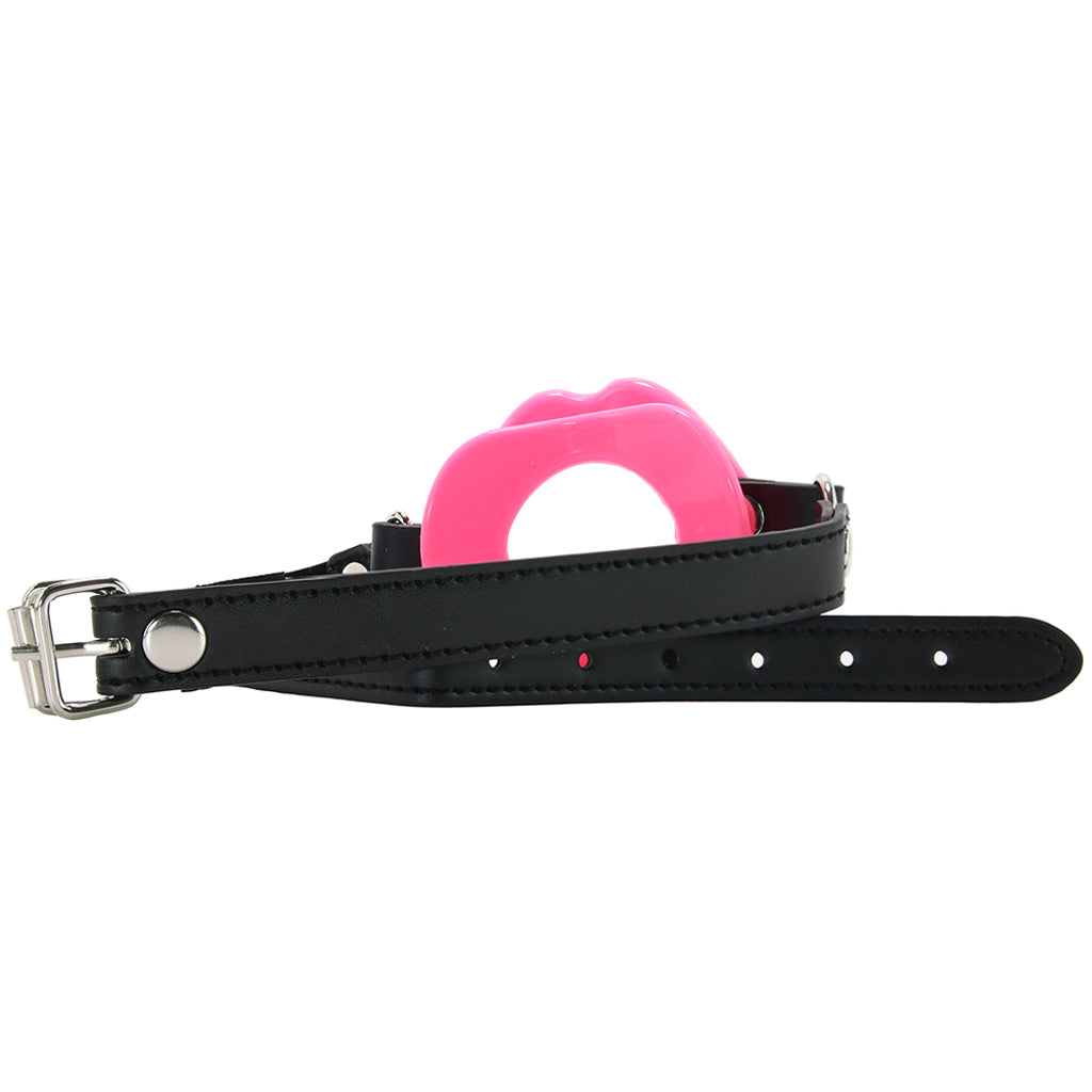 Silicone Lips Gag in Pink - Image 5