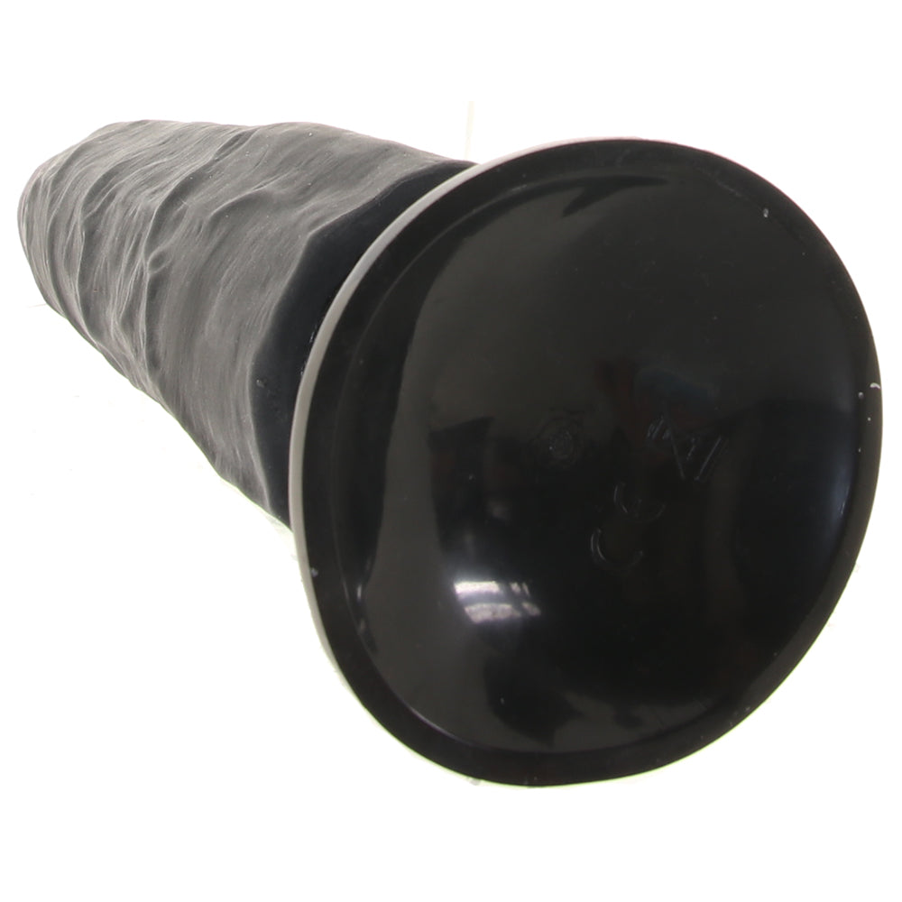 Real Feel Deluxe 7 Inch Vibrating Wall Banger Dildo in Blac - Image 5
