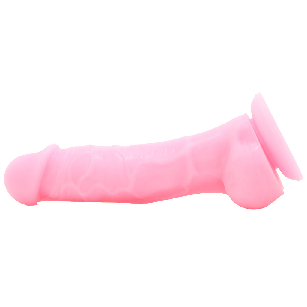 Firefly 5 Inch Pleasures Firm Silicone Dildo in Pink - Image 3