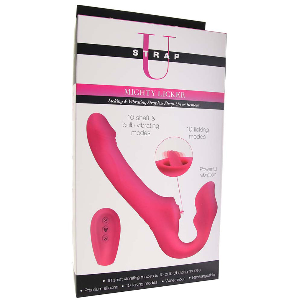 Strap U Mighty Licker Strapless Strap-On Vibe - Image 6