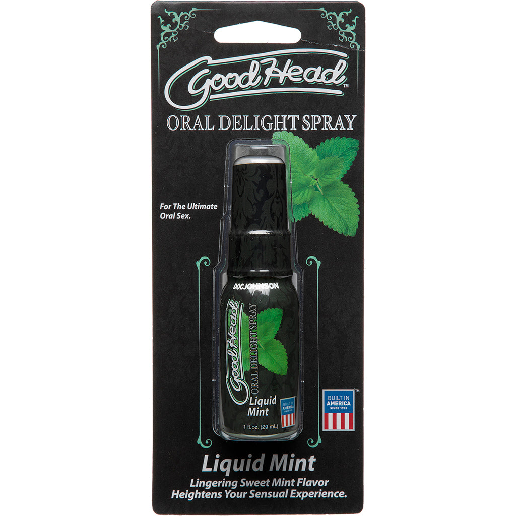 GoodHead Oral Delight Spray 1oz in Liquid Mint - Image 6