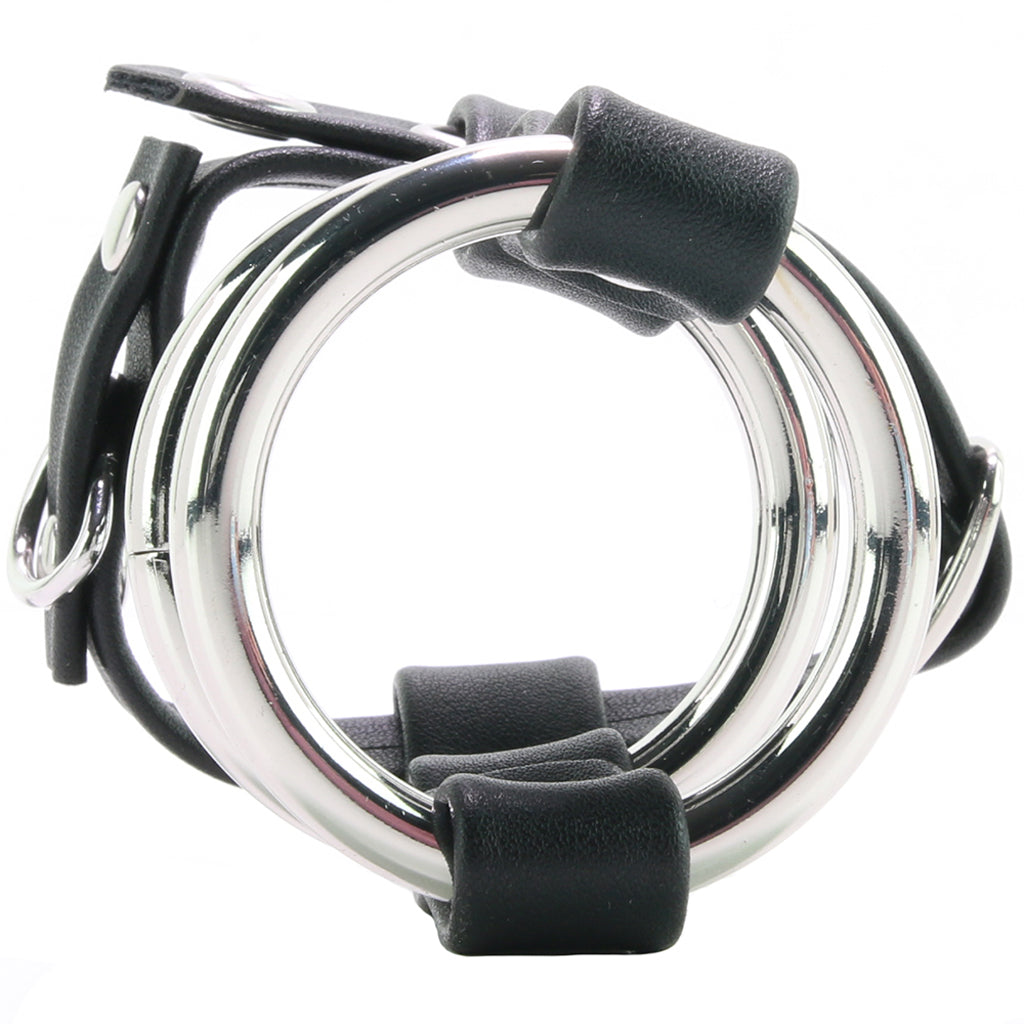 Double Metal C-Ring with Locking Ball Strap - Image 2