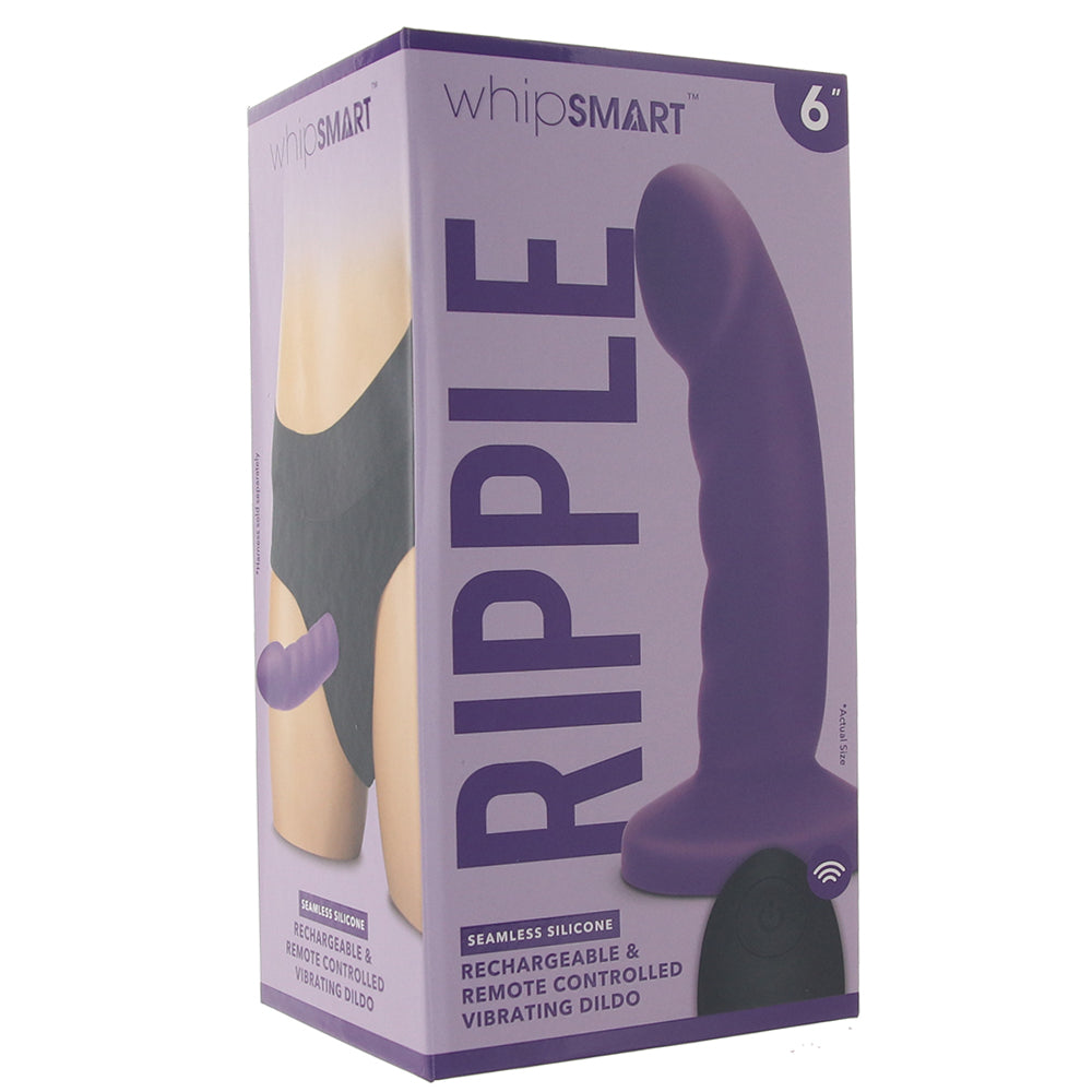 WhipSmart Ripple Remote 6 Inch Vibe in Purple - Image 6