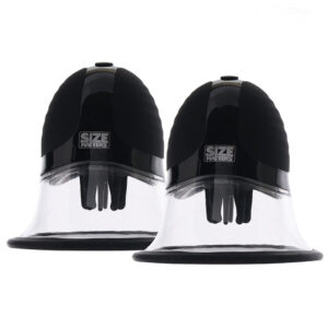 Size Matters Rotating Nipple Suckers in Black