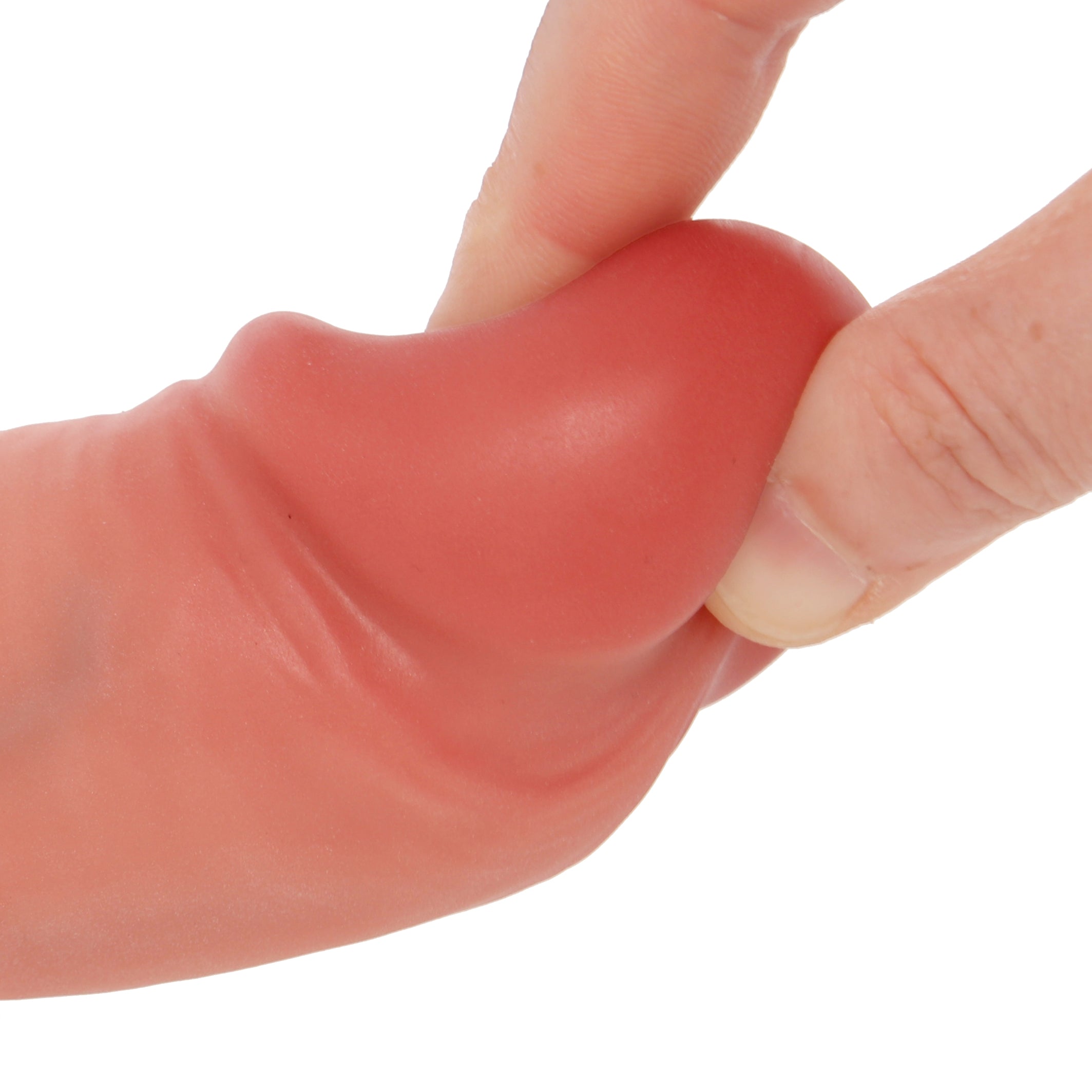 RealRock 8 Inch Dual Density Dildo in Light - Image 6