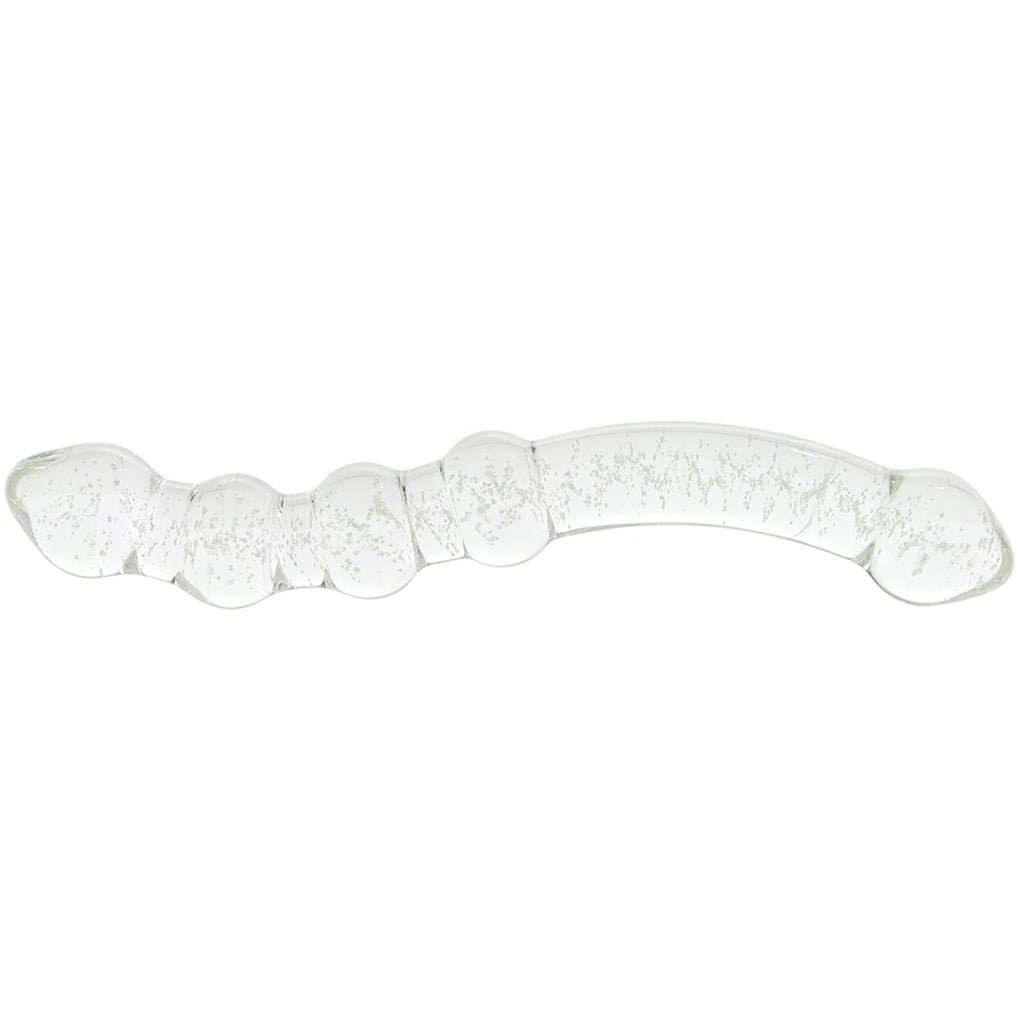 Whipsmart Glow In The Dark Beaded Glass Double Dildo - Image 2