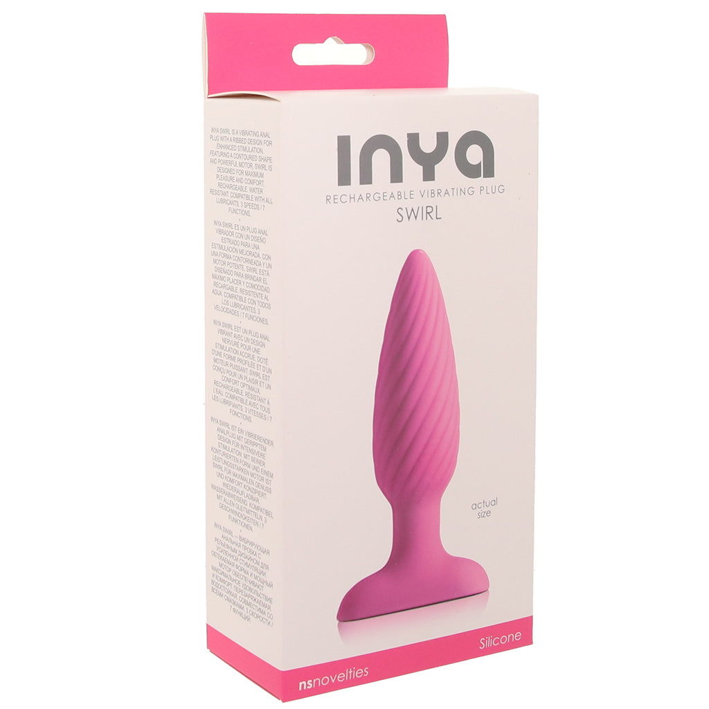 Inya Swirl Vibrating Butt Plug - Image 9