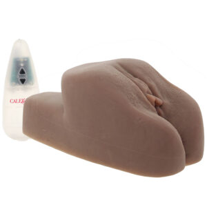 Lacey's Afro-Centric Pussy & Ass Vibrating Stroker