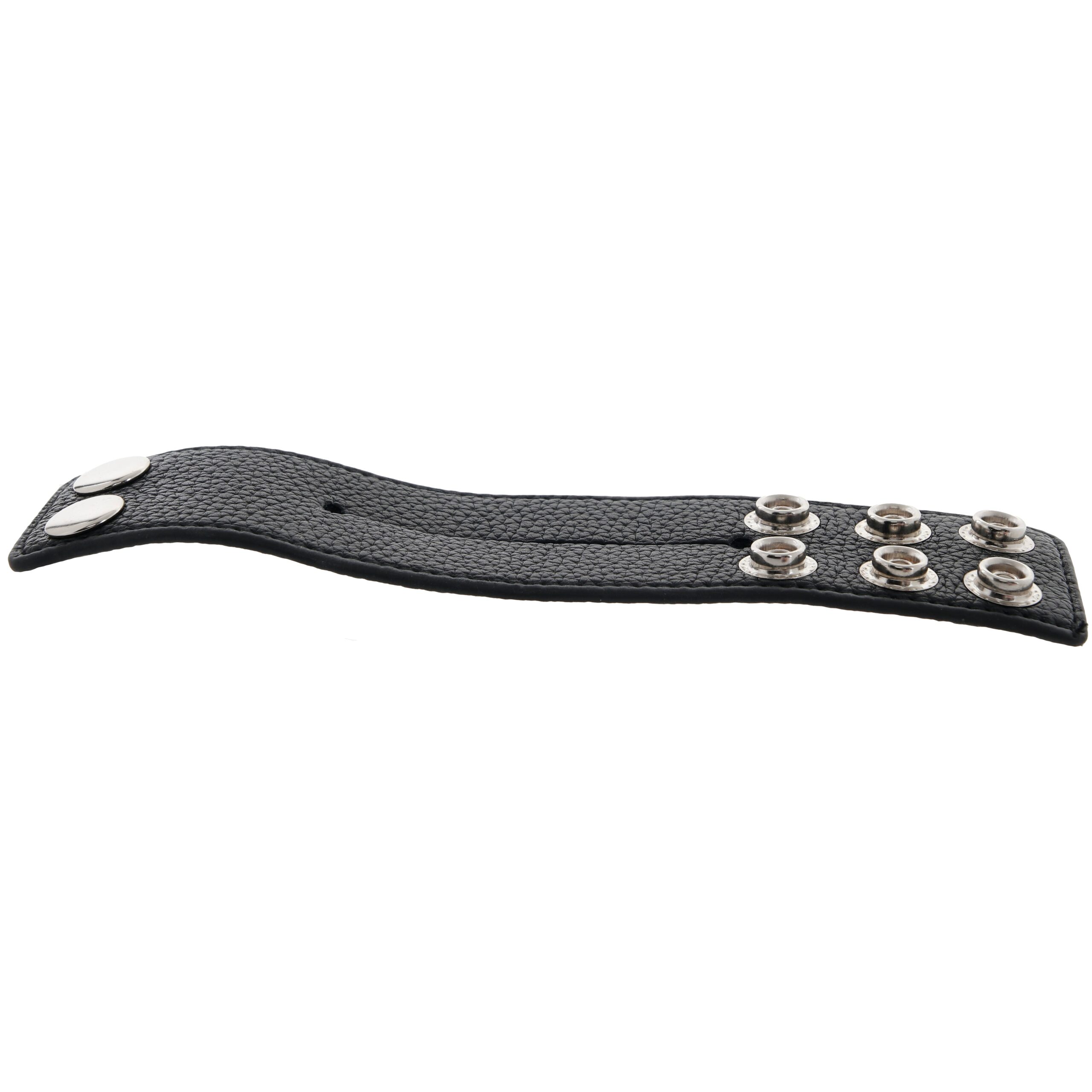 Blue Line 1.5 Inch Cock Ring with Ball Strap - Image 5