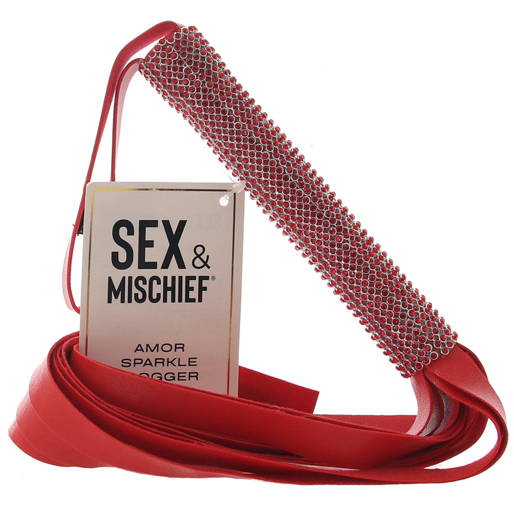 Sex & Mischief Amor Sparkle Flogger - Image 6