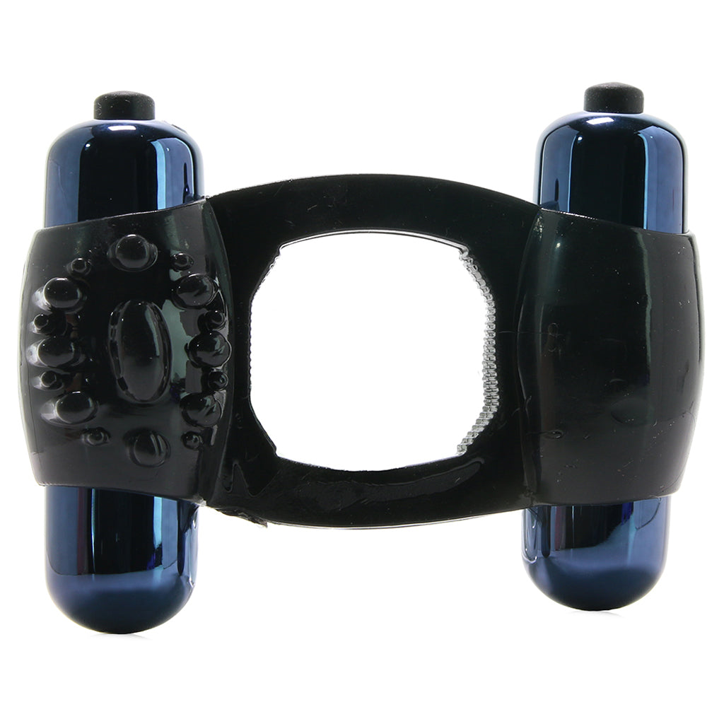 Duo-Vibrating Super Ring in Black - Image 3