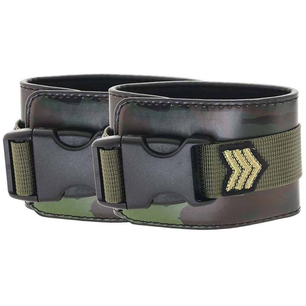 Ouch! Army Themed Wrist Cuffs - Image 5
