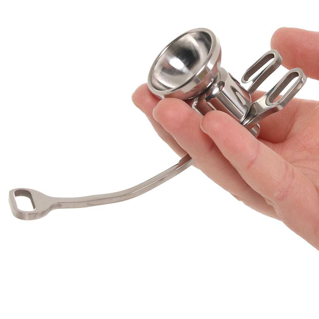Master Series Sissy Vice Push-In Chastity Cage - Image 4