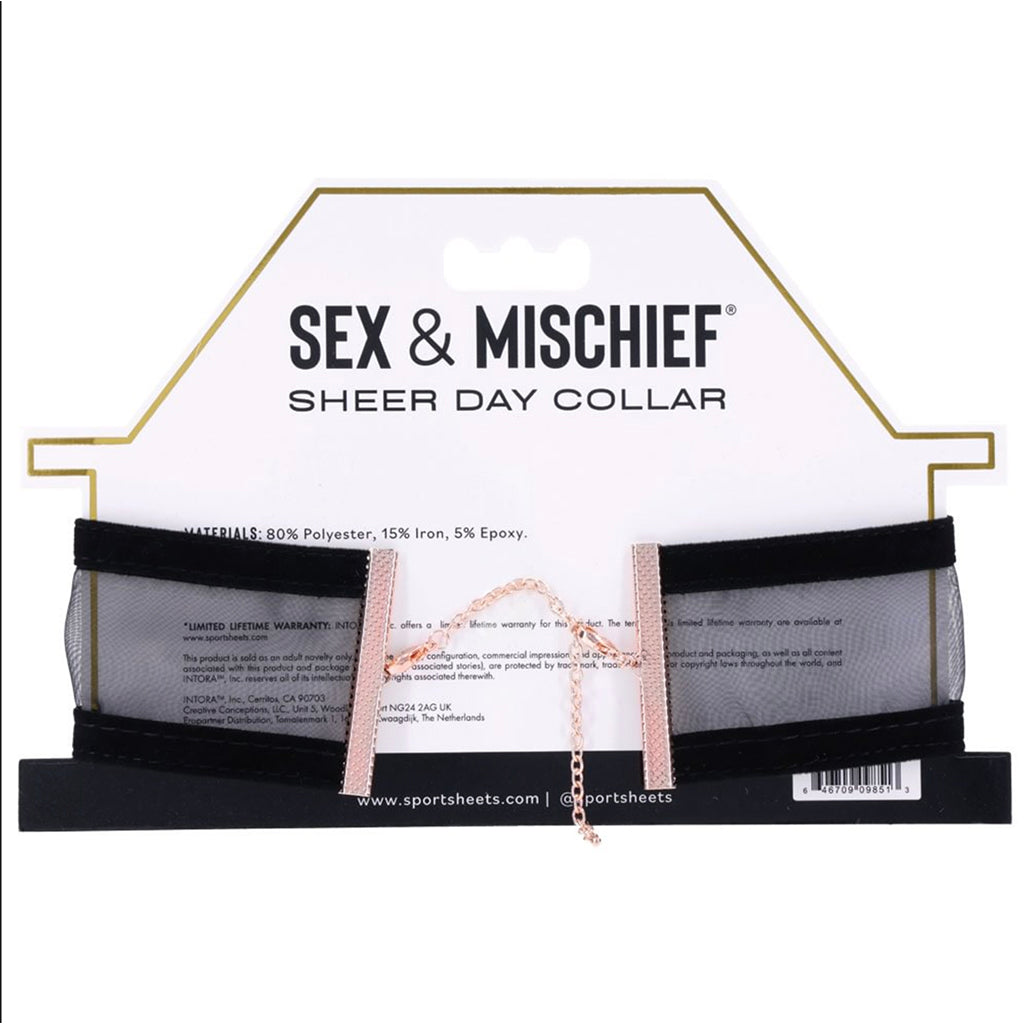 Sex & Mischief Sheer Day Collar - Image 8