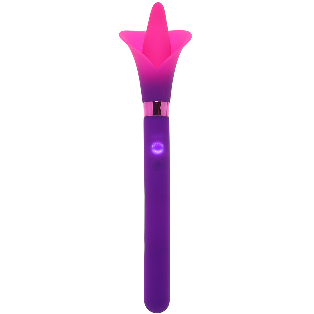 Vala Fiercely Powerful Silicone Flower Vibe in Purple