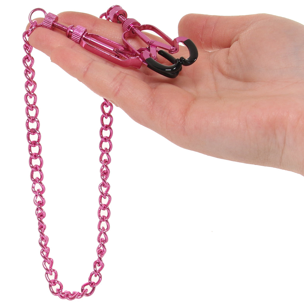 Ouch! Helix Nipple Clamps in Pink - Image 4