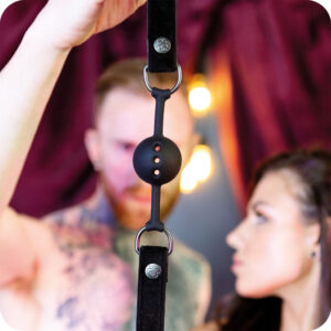 Sei Mio Silent Authority Interchangeable Ball Gag Set