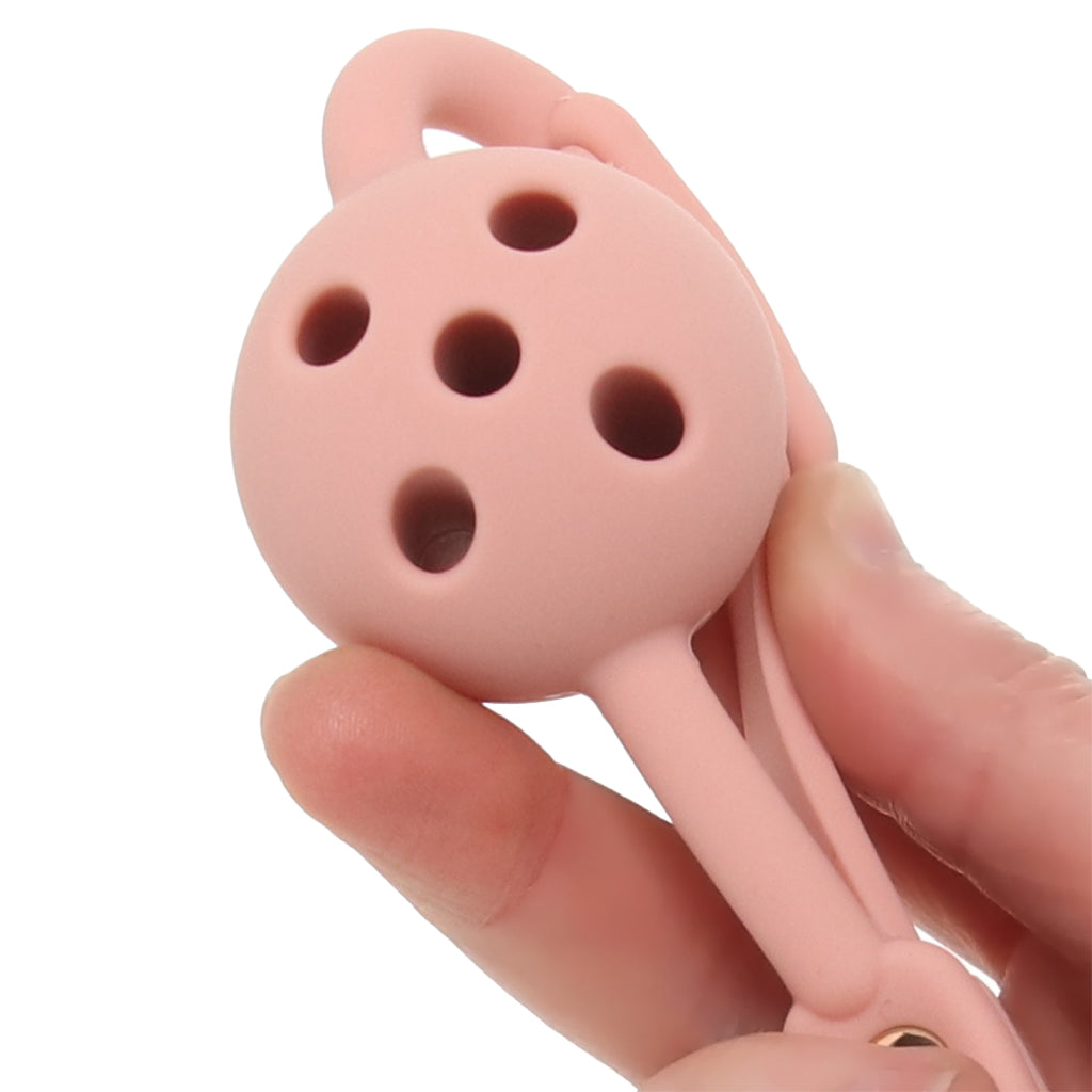 Temptasia Ardor Silicone Ball Gag in Pink - Image 7