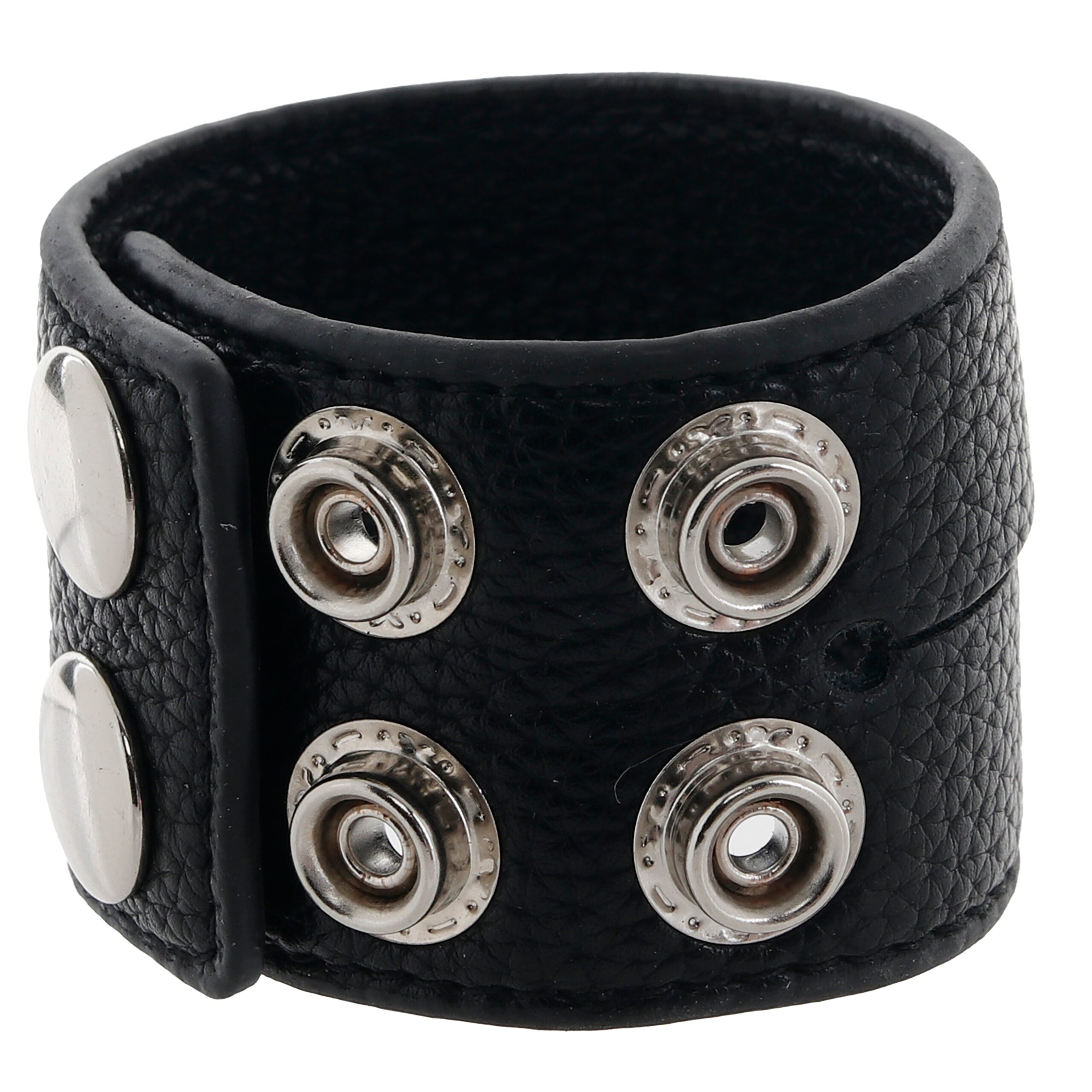 Blue Line 1.5 Inch Cock Ring with Ball Strap - Image 3