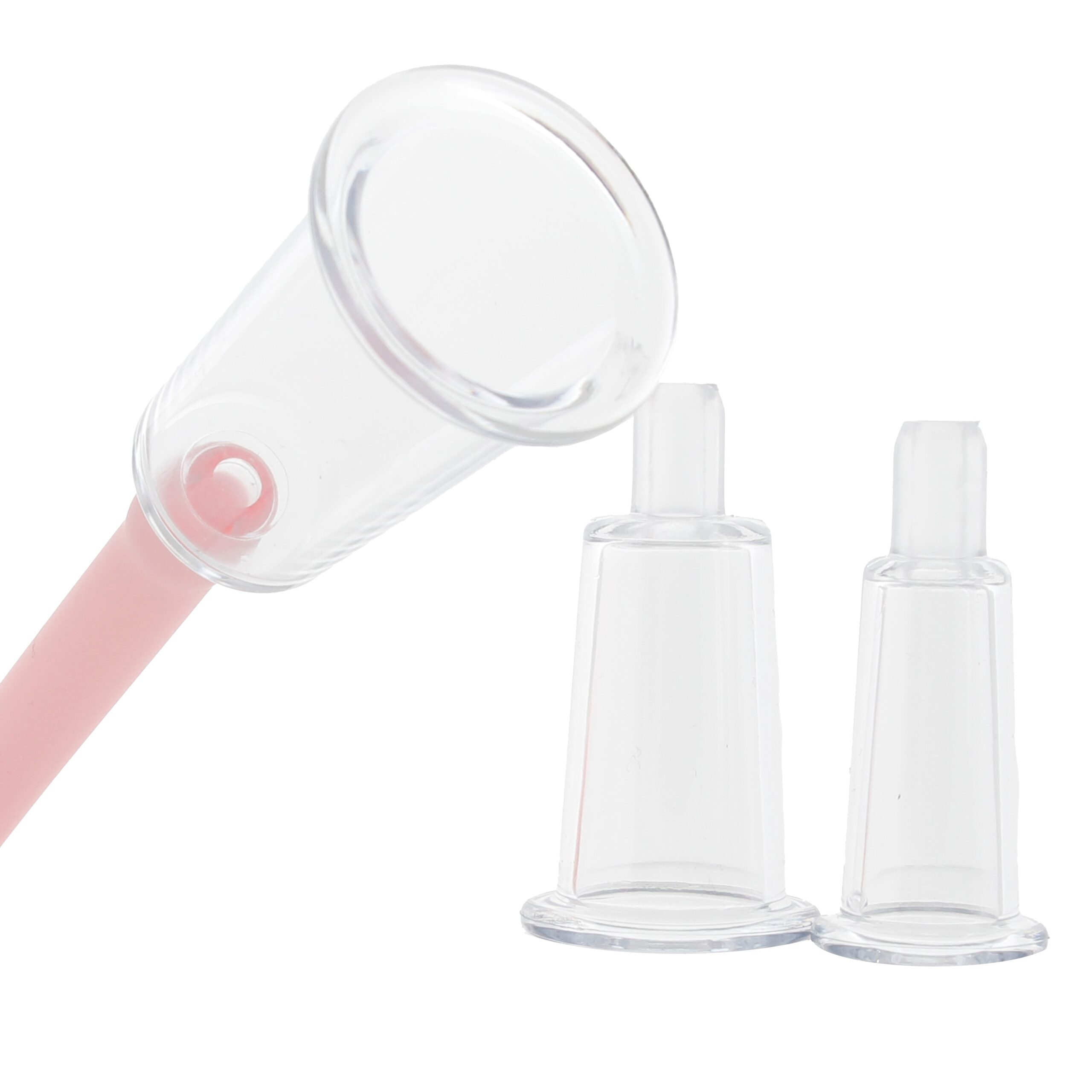 Pumped Vulva, Breast & Nipple Auto Suction Set in Rose - Image 6