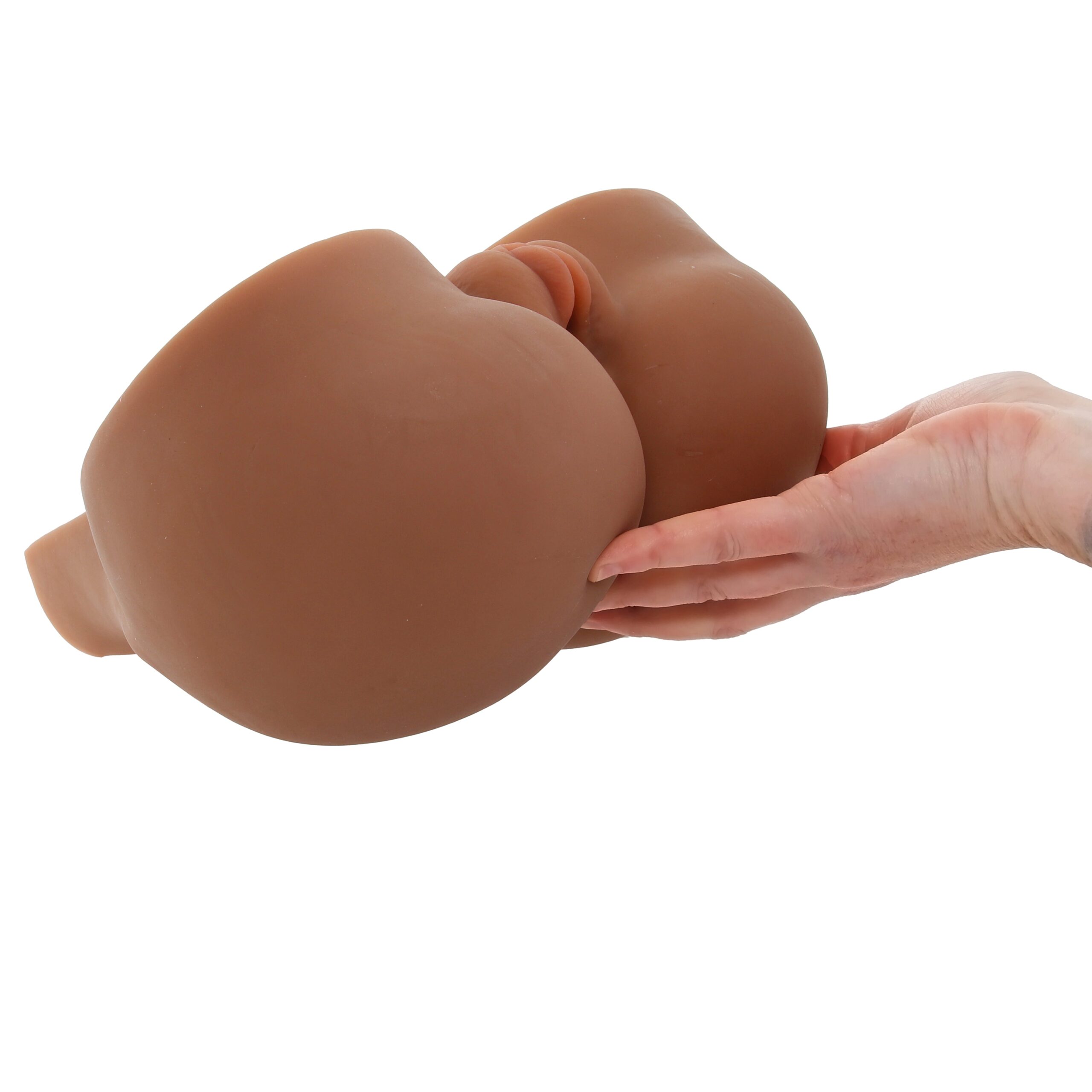 Stroke-X Bubble Butt Pussy & Ass Masturbator in Brown - Image 4