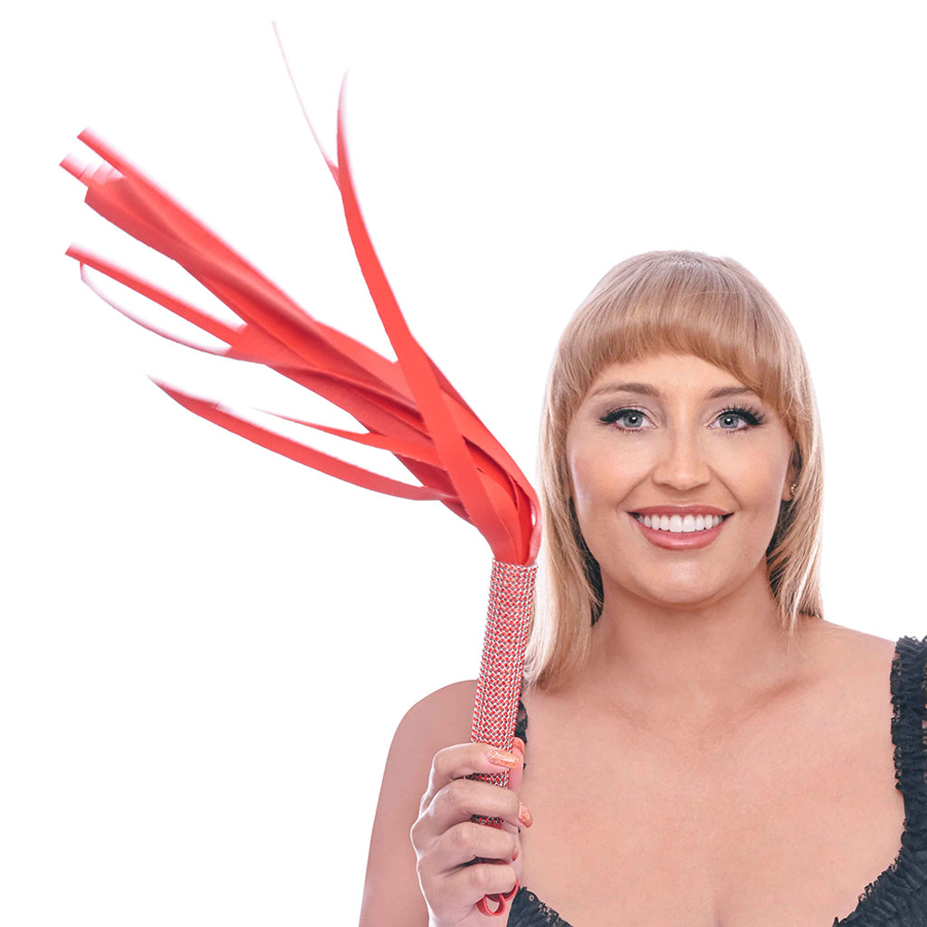 Sex & Mischief Amor Sparkle Flogger - Image 5