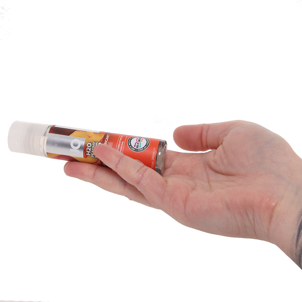H2O Flavored Lube 1oz/30ml in Peachy Lips - Image 4