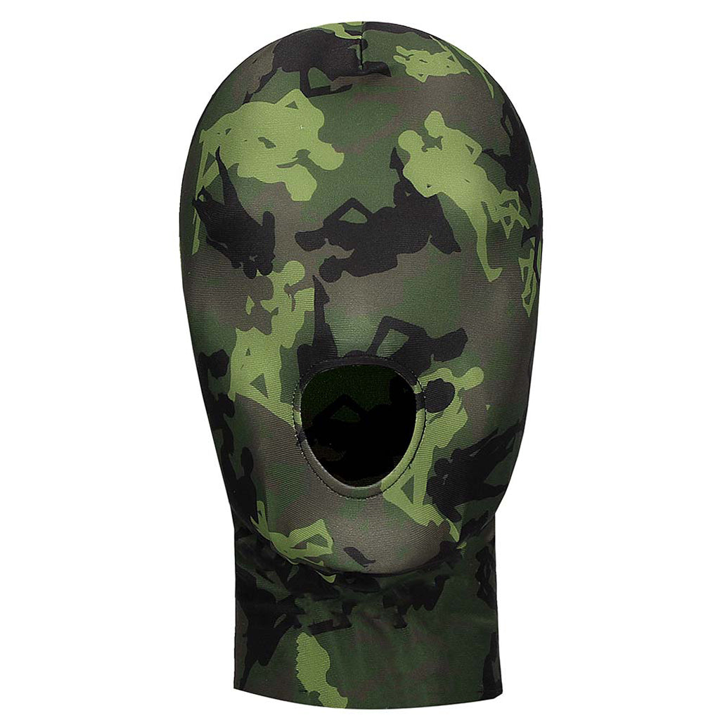 Ouch! Army Themed Mask with Mouth Opening - Image 2