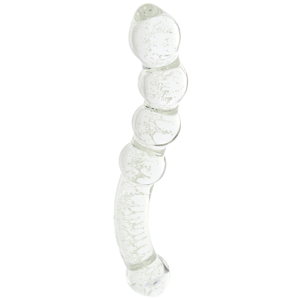 Whipsmart Glow In The Dark Beaded Glass Double Dildo - Image 3