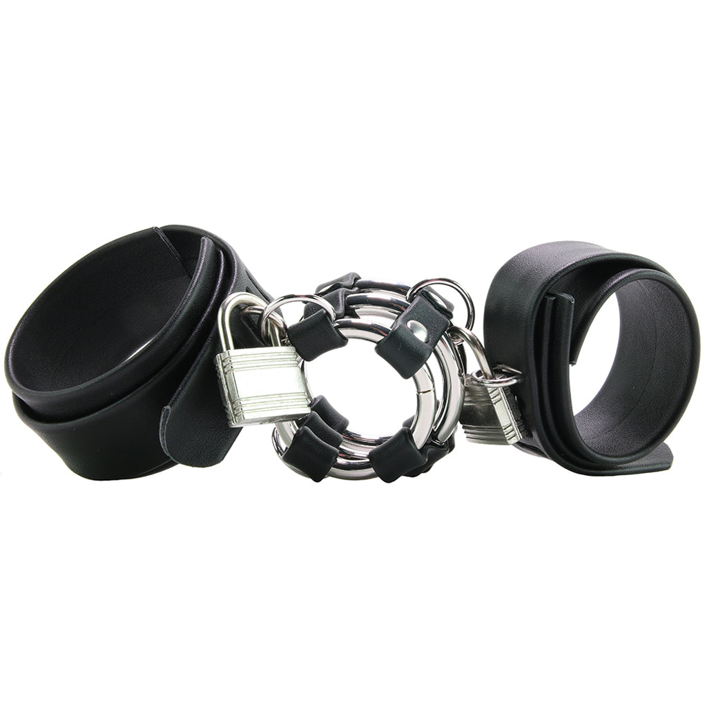 Locking Ball Stretcher, C-Ring & 3-Ring Cock Cage - Image 2
