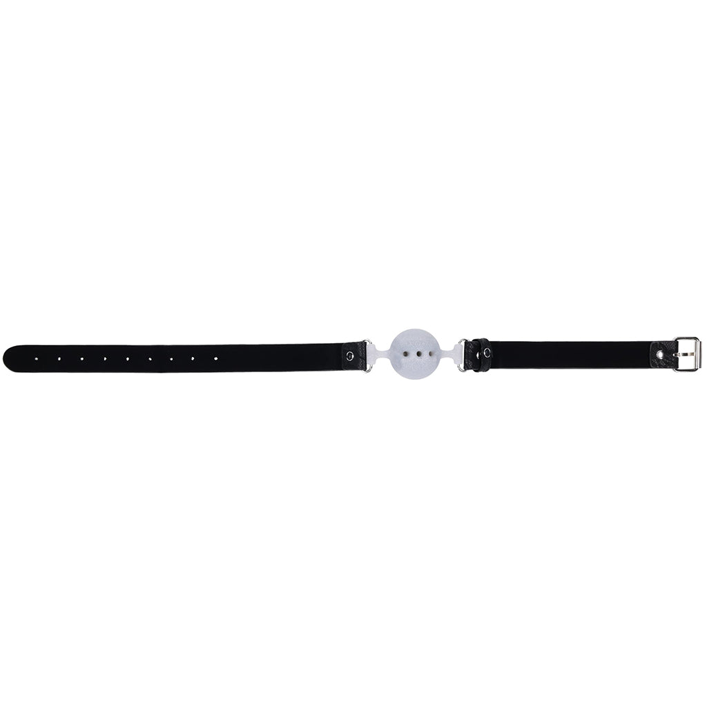 Sex & Mischief Lace Silicone Breathable Ball Gag - Image 8