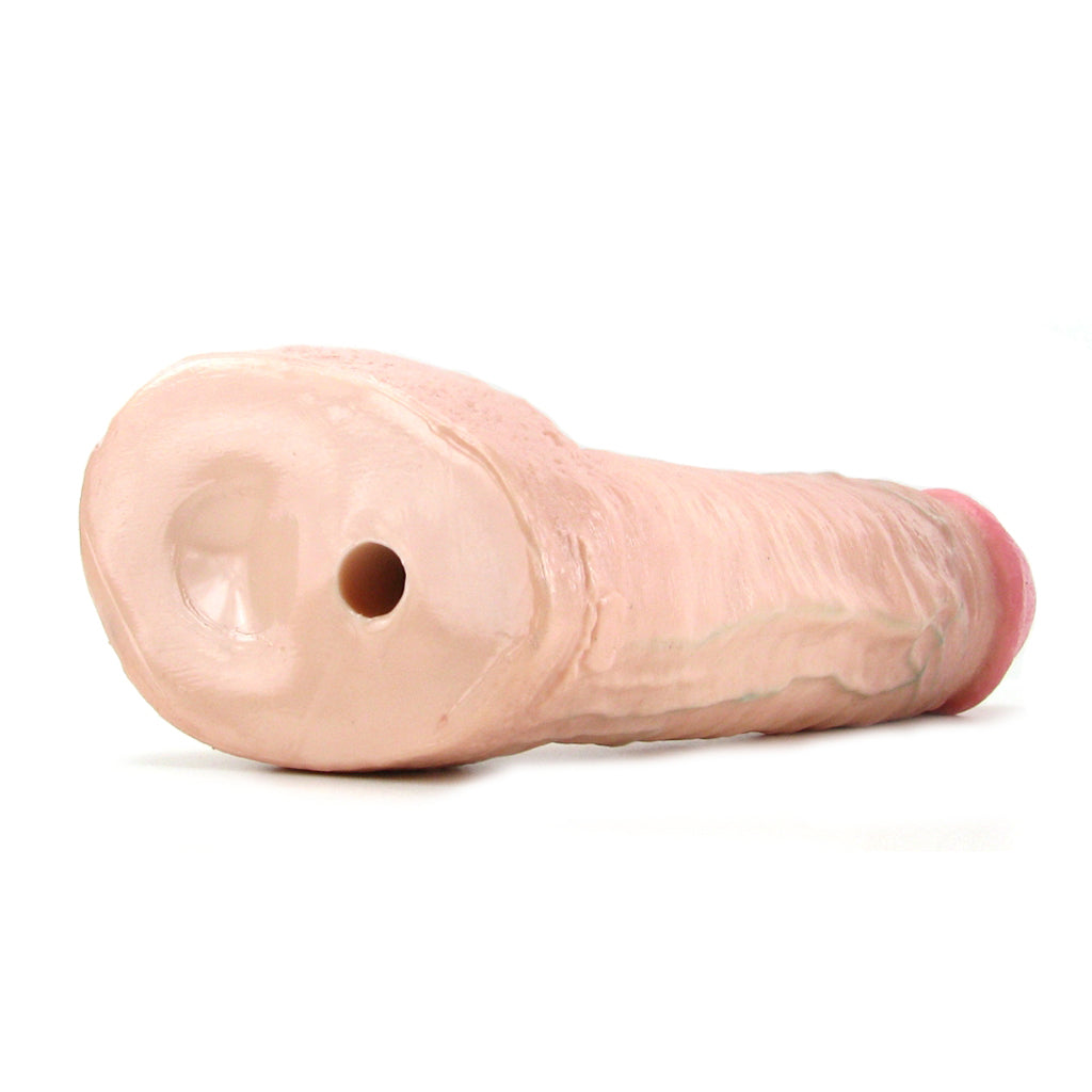 Hung Realistic FIRMSKYN Vac-U-Lock Dildo in White - Image 5
