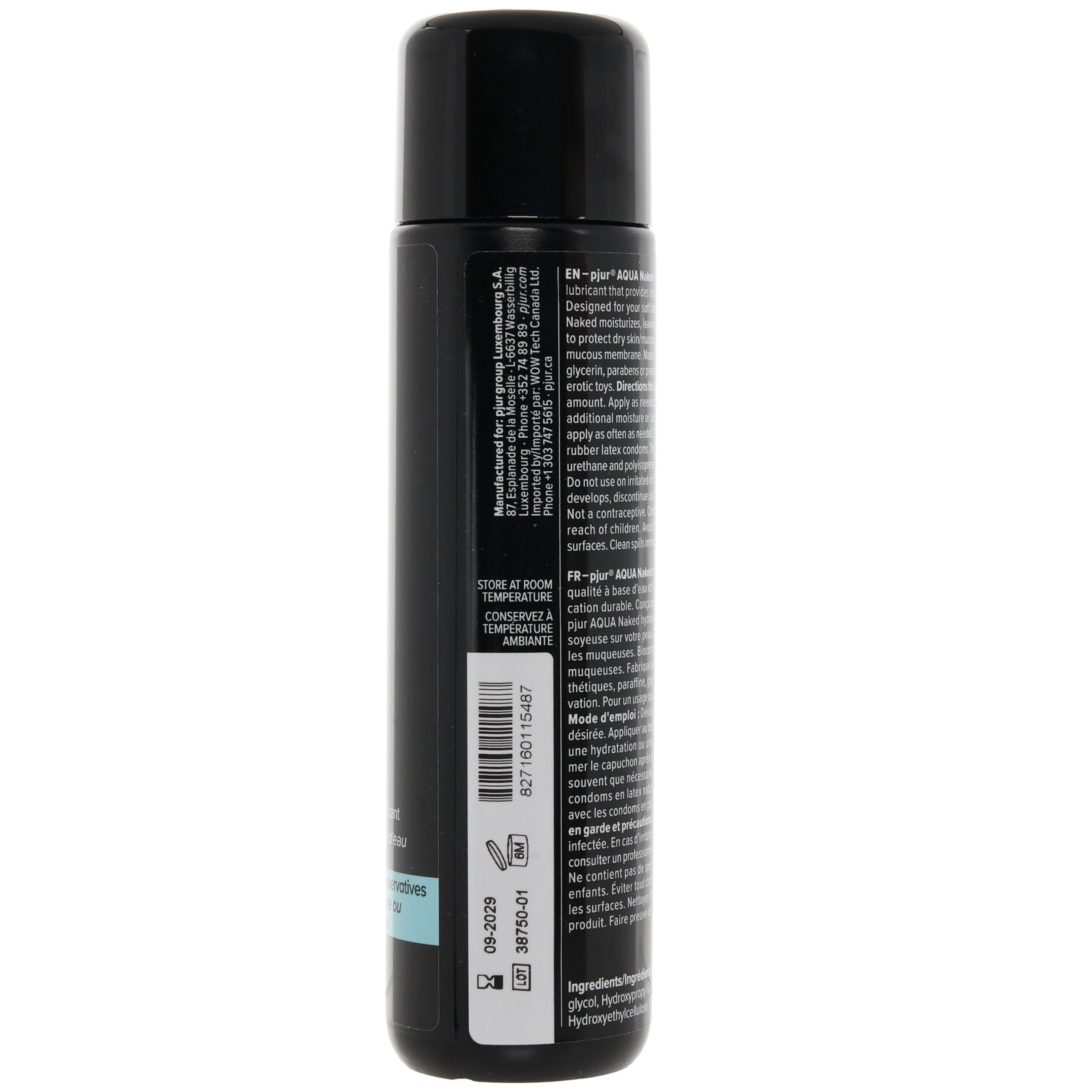 Aqua Naked Water Based Lube in 3.4oz/100ml - Image 9