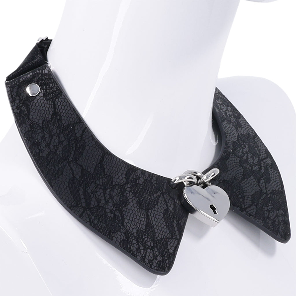 S&M Heartbound Lace Day Collar - Image 7