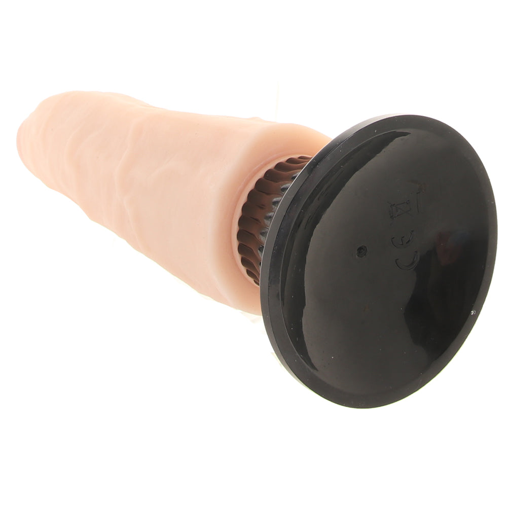 Real Feel Deluxe 7 Inch Vibrating Wall Banger Dildo in Ligh - Image 5