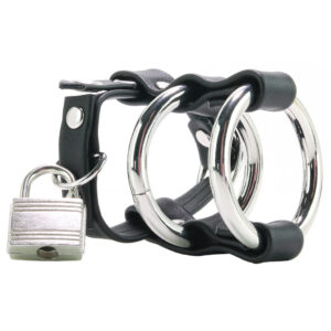 Double Metal C-Ring with Locking Ball Strap