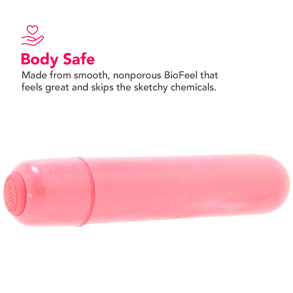 Gaia BioFeel Biodegradable Bullet Vibe in Coral - Image 5