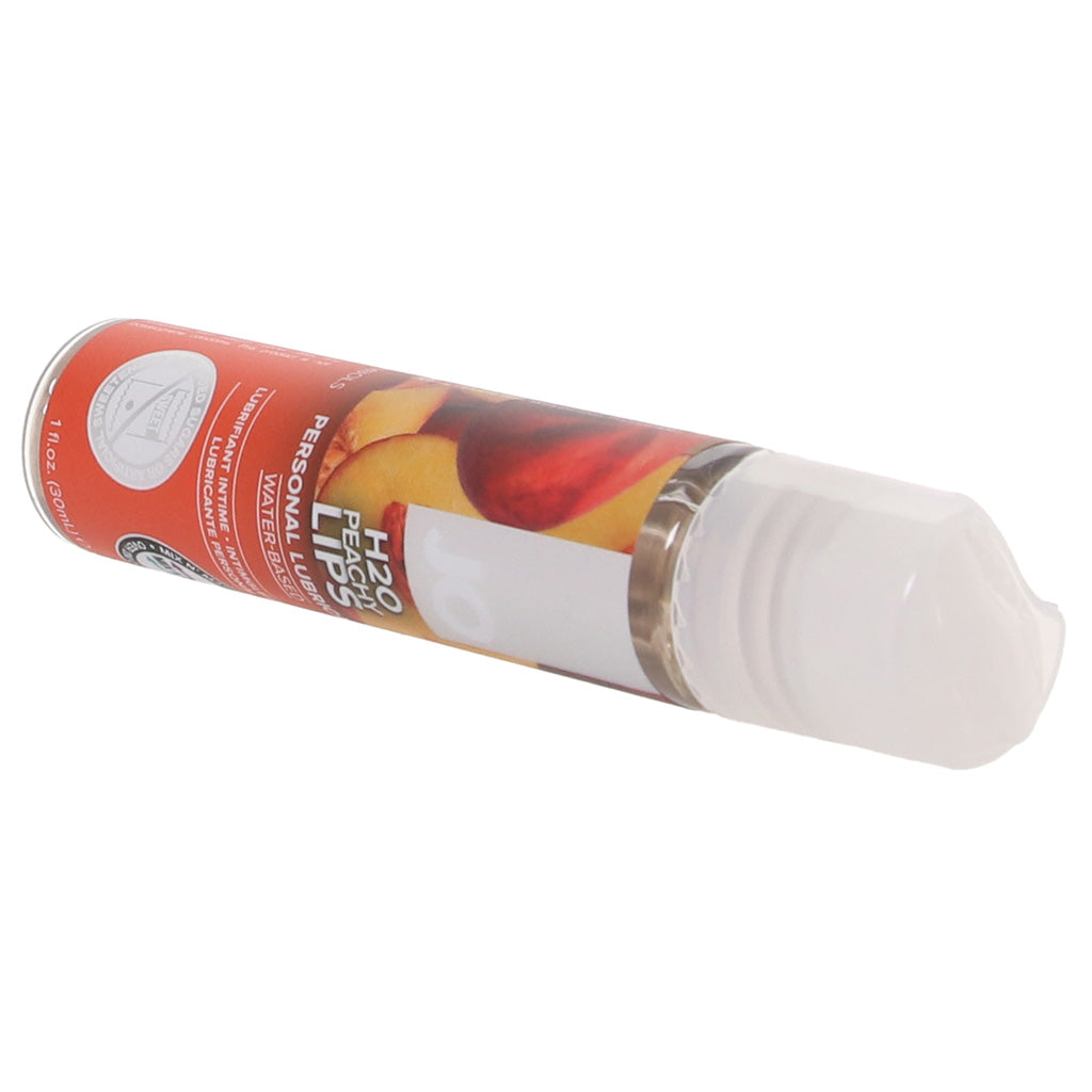H2O Flavored Lube 1oz/30ml in Peachy Lips - Image 3
