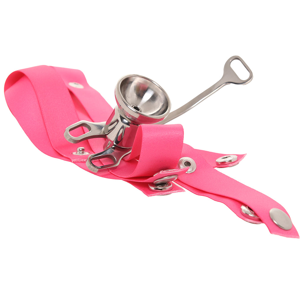 Master Series Sissy Vice Push-In Chastity Cage - Image 3