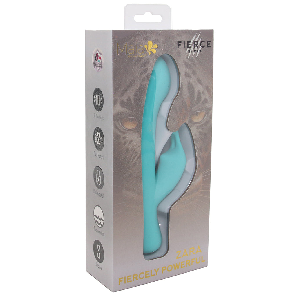 Zara Fiercely Powerful Rabbit Vibe in Teal - Image 6