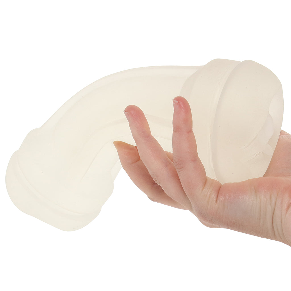 PDX Wet Pussies Super Flip-A-Pussy Over Stroker in Clear - Image 6